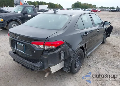 2021 Toyota Corolla Le z USA, uszkodzony, nr VIN 5YFEPMAE9MP233499